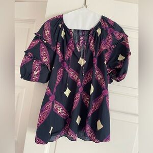 Ulla Johnson short sleeve blouse